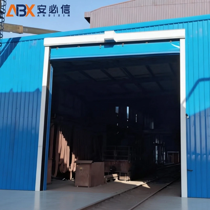 临沂市软帘堆积门
